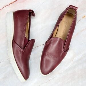 Everlane Street Shoes Mahogany Maroon Slip On Sneakers 6